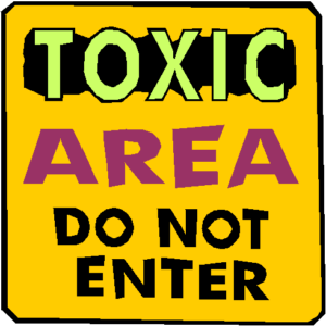 TOXIC AREA - DO NOT ENTER